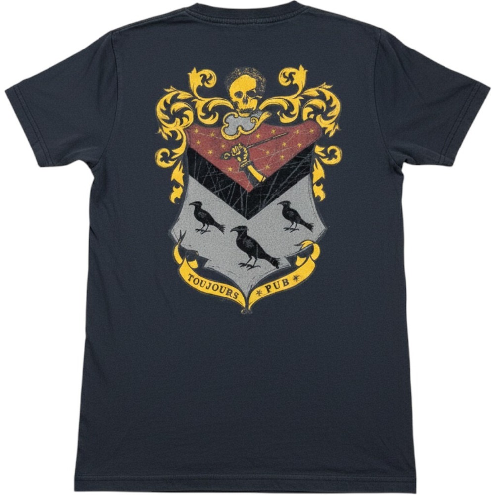 Harry Potter Universal Studios House of Black Toujours Pur Graphic T-Shirt XS
